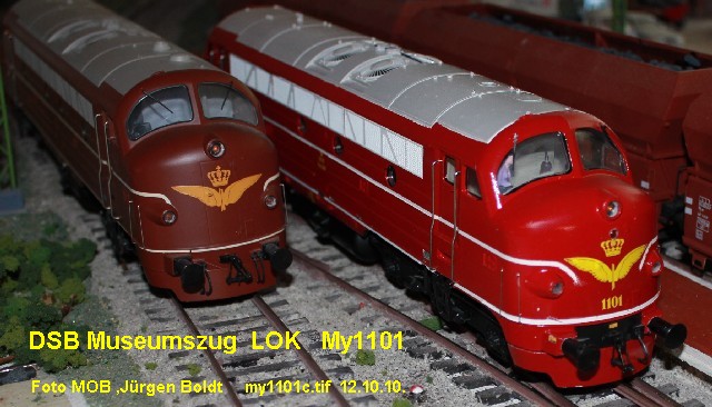 DSB Museumszug in Skala 0 DSB15