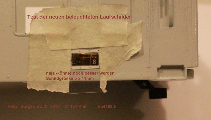 2tes Projekt 2014 -Der IC 1124 Kiel in 0 HP4192