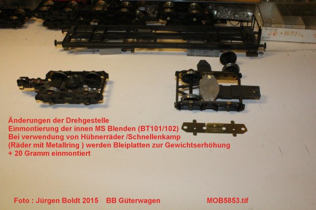 Güterwagen für die MOB MOB5853