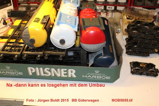 Güterwagen bei der MOB MOB5855