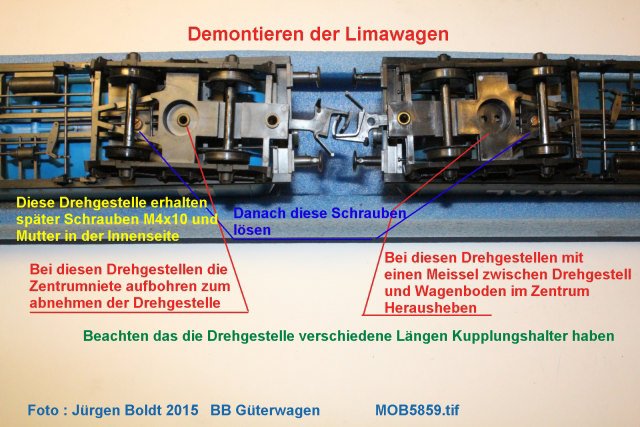 Güterwagen für die MOB MOB5859