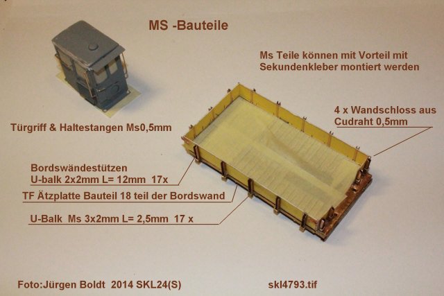 Baubericht des SKL 24(S) für Spur 0 SKL4793