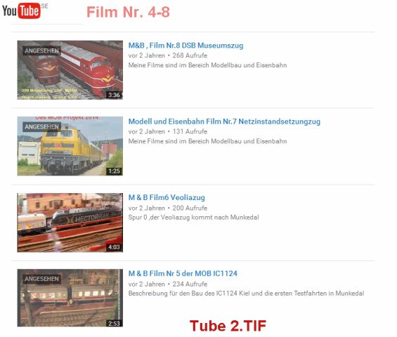 Video's bearbeiten TUBE2