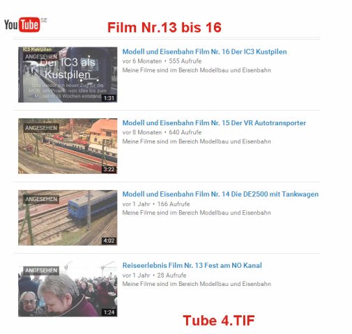 Video's bearbeiten TUBE4