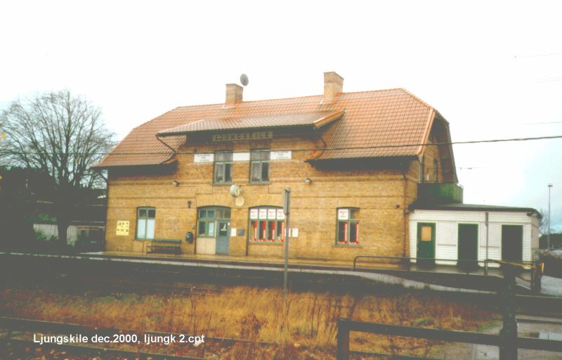 Der Bahnhof Munkedal  Ljungsk2