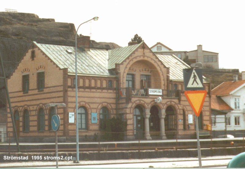 Der Bahnhof Munkedal  Stroms2
