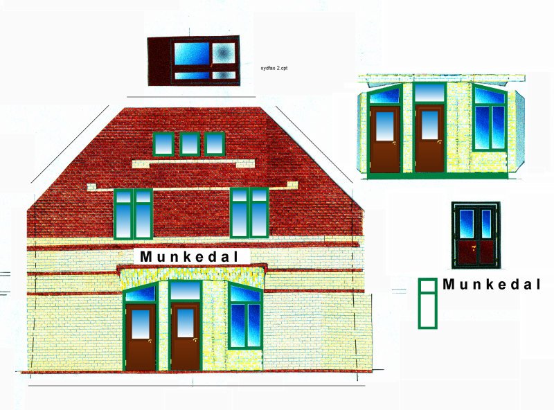 Der Bahnhof Munkedal  Sydfas2_1