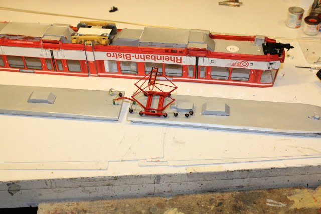 Strassenbahn - Bastelbogen Hp2716