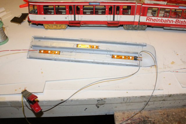Strassenbahn - Bastelbogen Hp2718
