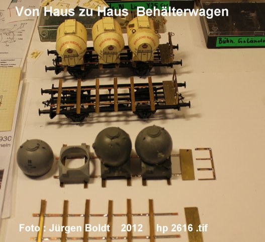 Güterwagen bei der MOB Hp2616